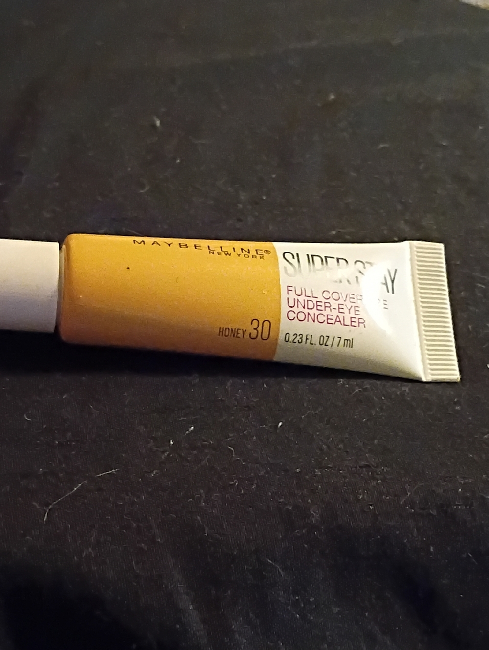 Maybelline Super Stay Full Coverage Under-Eye Concealer NIB Honey 30
